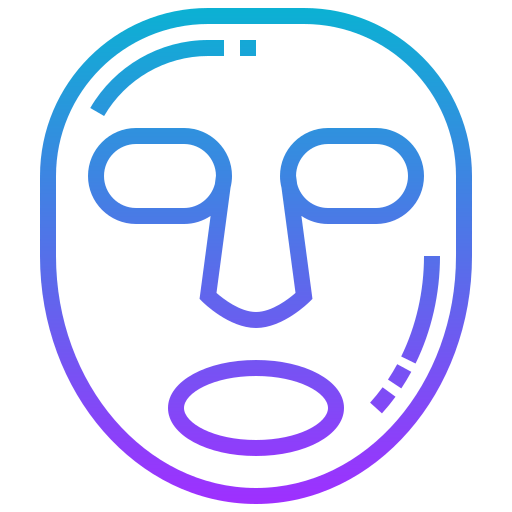 Facial mask icon