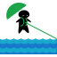 Parasailing icon 64x64