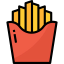 French fries icon 64x64