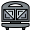 Sandwich press icon 64x64