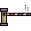 Parking barrier icon 64x64