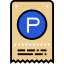 Parking ticket іконка 64x64