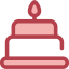 Birthday cake icon 64x64