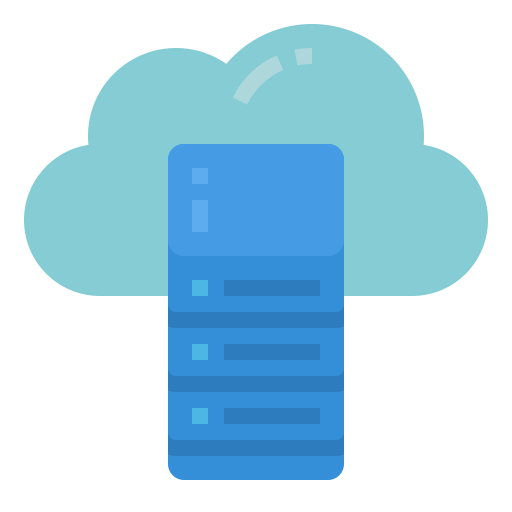 Cloud server icon