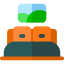 Bed icon 64x64