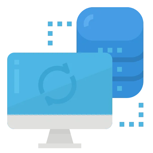 Data synchronization icon