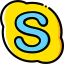 Skype Symbol 64x64