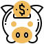Piggy bank icon 64x64