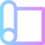 Yoga mat icon 64x64