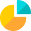Pie chart icon 64x64