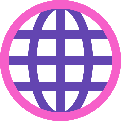 World grid icon