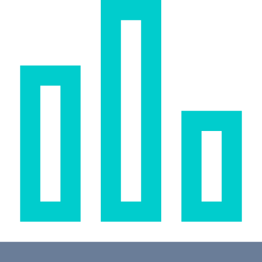 Bar graph icon