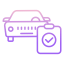 Car insurance icon 64x64