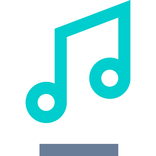 Music note icon