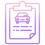 Car insurance icon 64x64