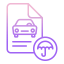 Car insurance icon 64x64