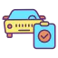Car insurance icon 64x64