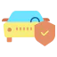 Car insurance icon 64x64