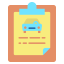 Car insurance icon 64x64