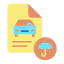 Car insurance icon 64x64