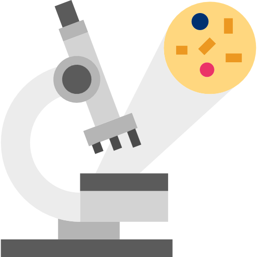 Microscope biểu tượng