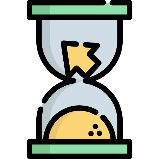 Sand clock icon