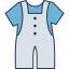 Baby clothes icon 64x64