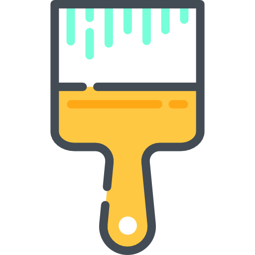 Painted icon