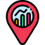 Location pin Ikona 64x64