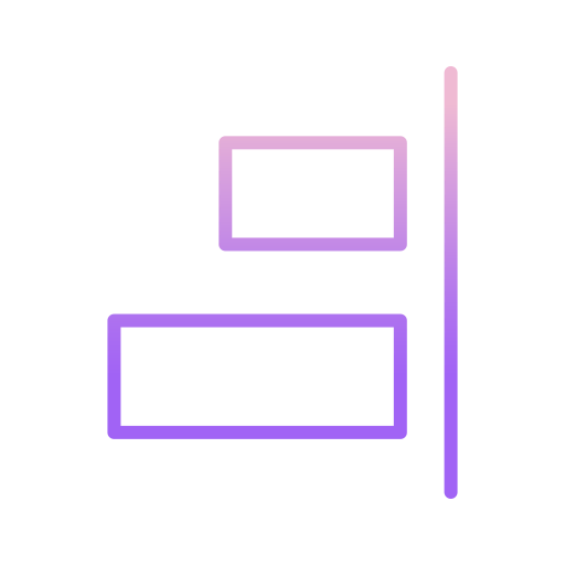 Align right icon