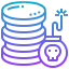 Cyber attack icon 64x64