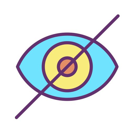Hide icon
