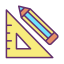 Set square icon 64x64