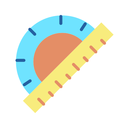 Protractor icon