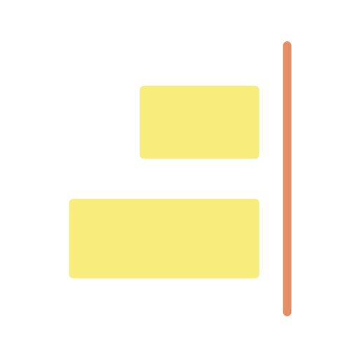 Align right icon