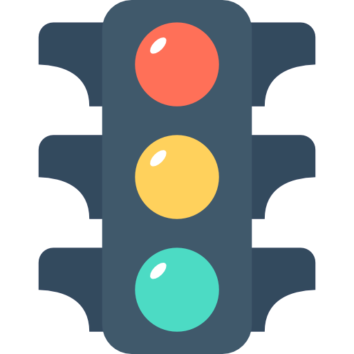Traffic light icon