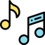 Music notes icon 64x64