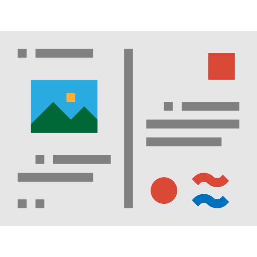 Postcard icon