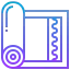 Yoga mat icon 64x64
