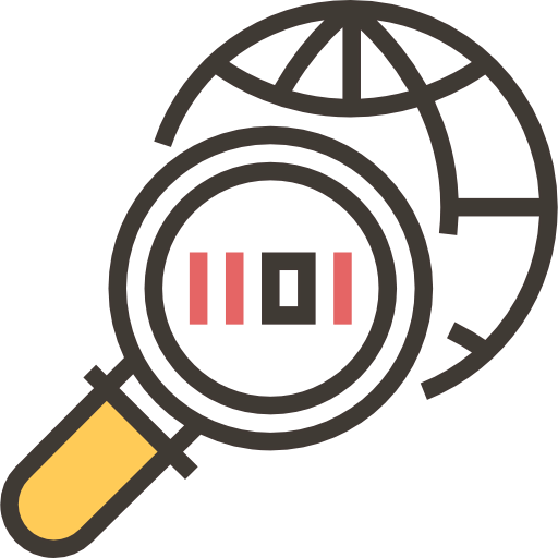 Binary code icon
