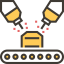 Industrial robot icon 64x64