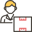 Delivery man icon 64x64