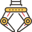 Industrial robot icon 64x64
