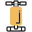 Abdominal bench icon 64x64