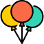 Balloons icon 64x64
