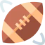 Rugby ball icon 64x64
