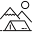 Camping icon 64x64