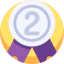 Silver medal icon 64x64