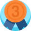 Bronze medal icon 64x64
