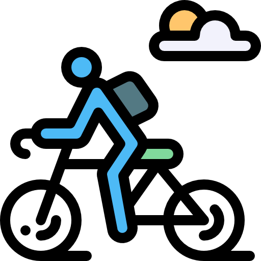 Cyclist icon